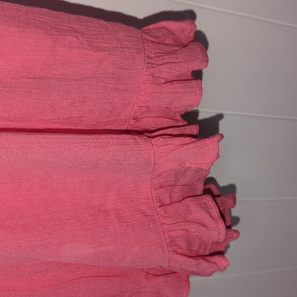 🌟NWT Kori Pink Ruffle Romper - Picture 5 of 12